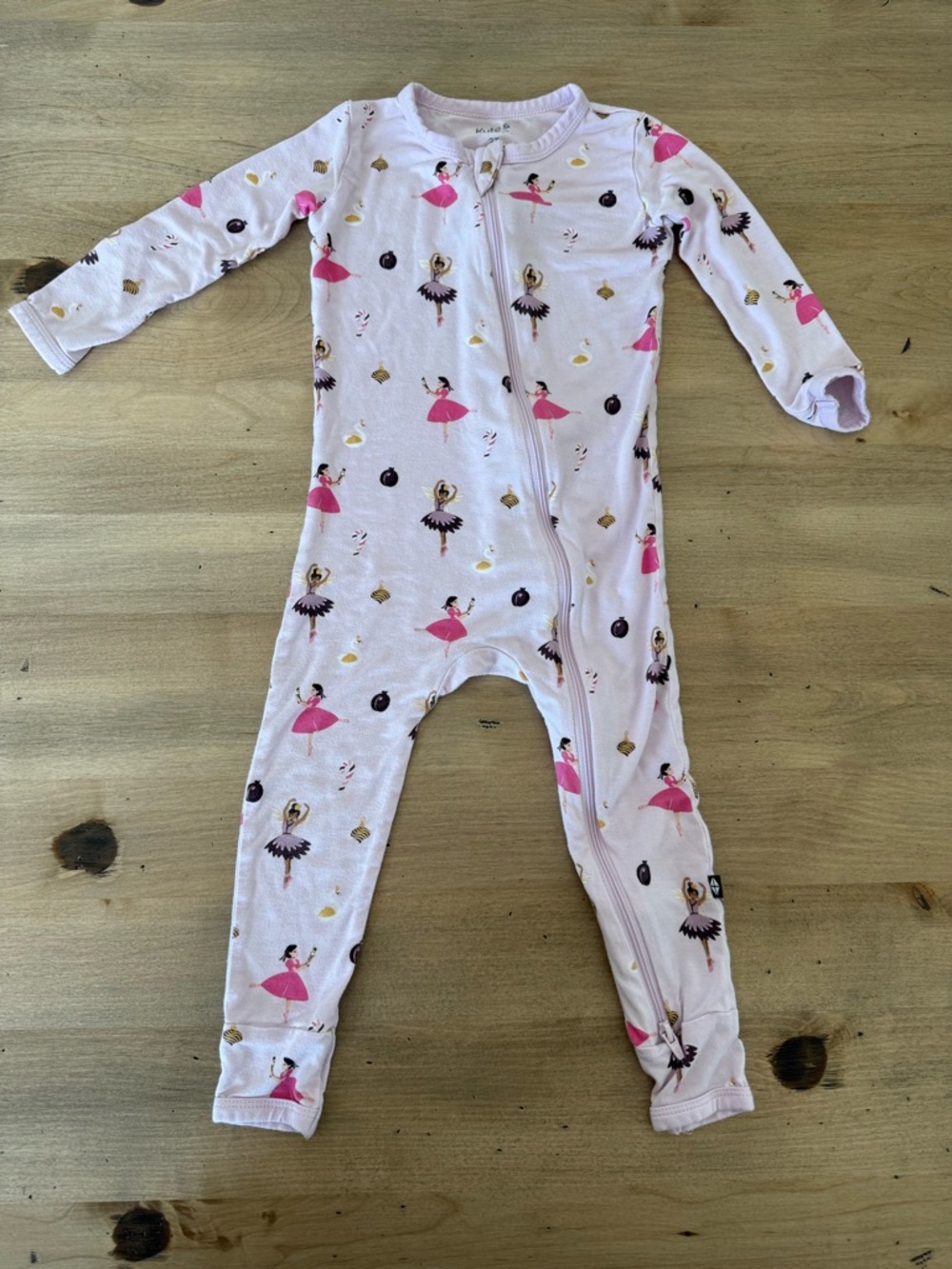 Kyte Baby Sugar Plum Zippered Romper